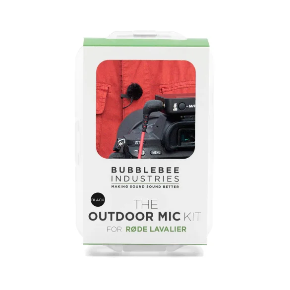 The Outdoor Mic Kit for Rode Lavalier, Black