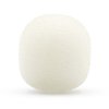 The Microphone foam for lavalier mics - LARGE, white - 5pack
