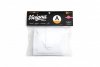 Ankle puffy pouch white