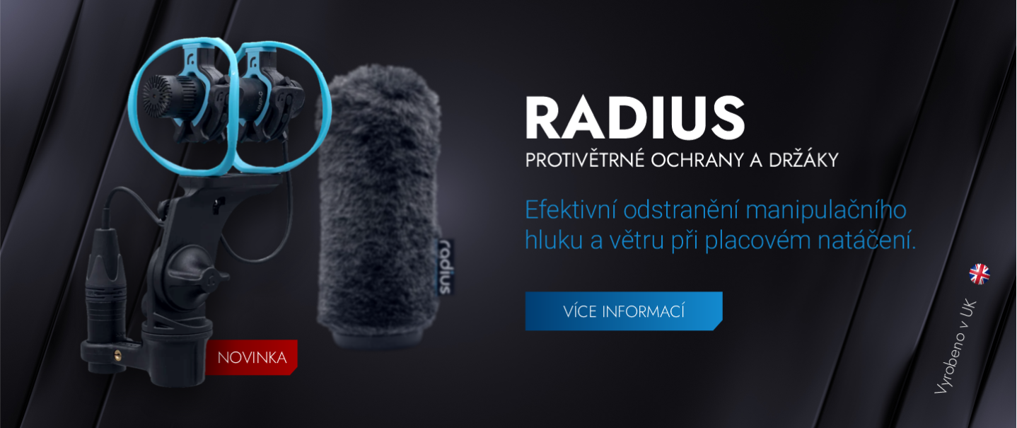 RADIUS PROTIVĚTRNÉ OCHRANY A DRŽÁKY