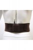 Waist Strap Large - brown, small pouch