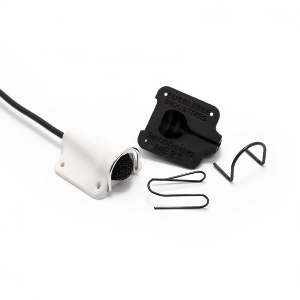 The Lav Concealer for Sennheiser ME 2-II white