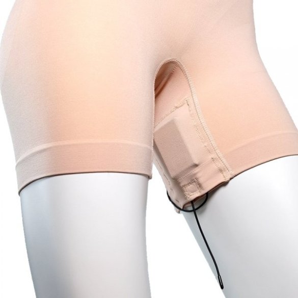 Shorties, large, beige
