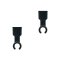 Pair of RAD 8mm Mic Clips