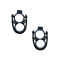 Pair of RAD MS19 Double Mic Clips