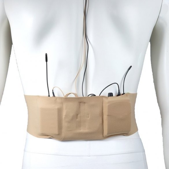 Double Pack Waist Straps - beige - large