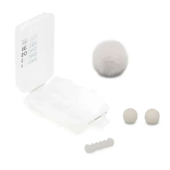 The Outdoor Mic Kit for Rode Lavalier, White