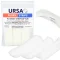 Furry Strips 9 Pack - White