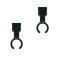 Pair of RAD 12.5mm Mic Clips