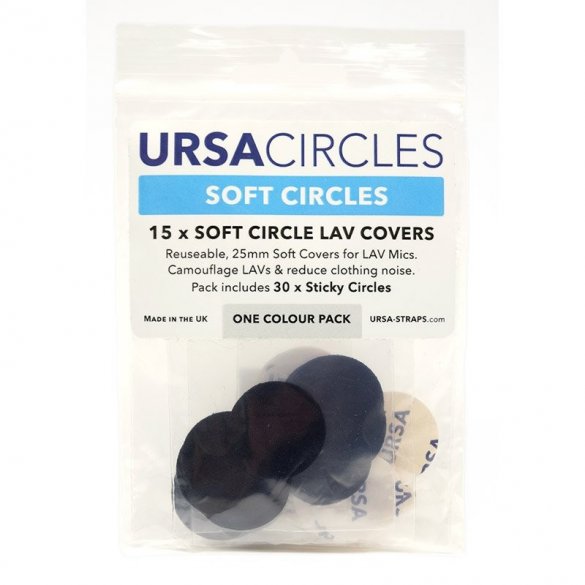 Soft Circles Pack (Pack of 15) - black