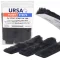 Furry Strips 9 Pack - Black