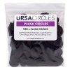 Plush Circles - Black (100ks)