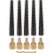 DPA Microdot stik - black - 5pcs