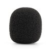 The Microphone foam for lavalier mics - LARGE, black - 5pack